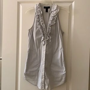 INC button down tunic